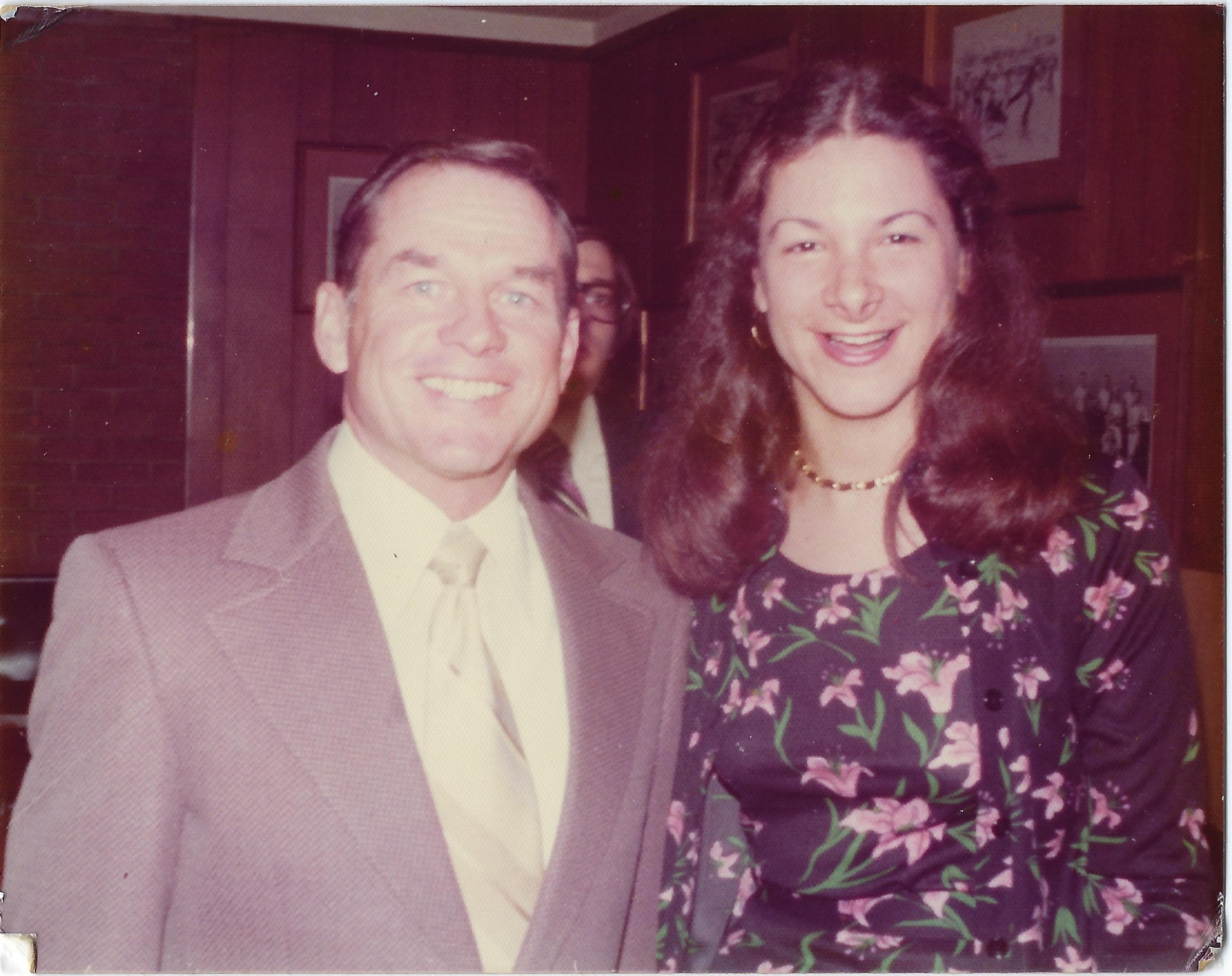 Connie with Charley Winner