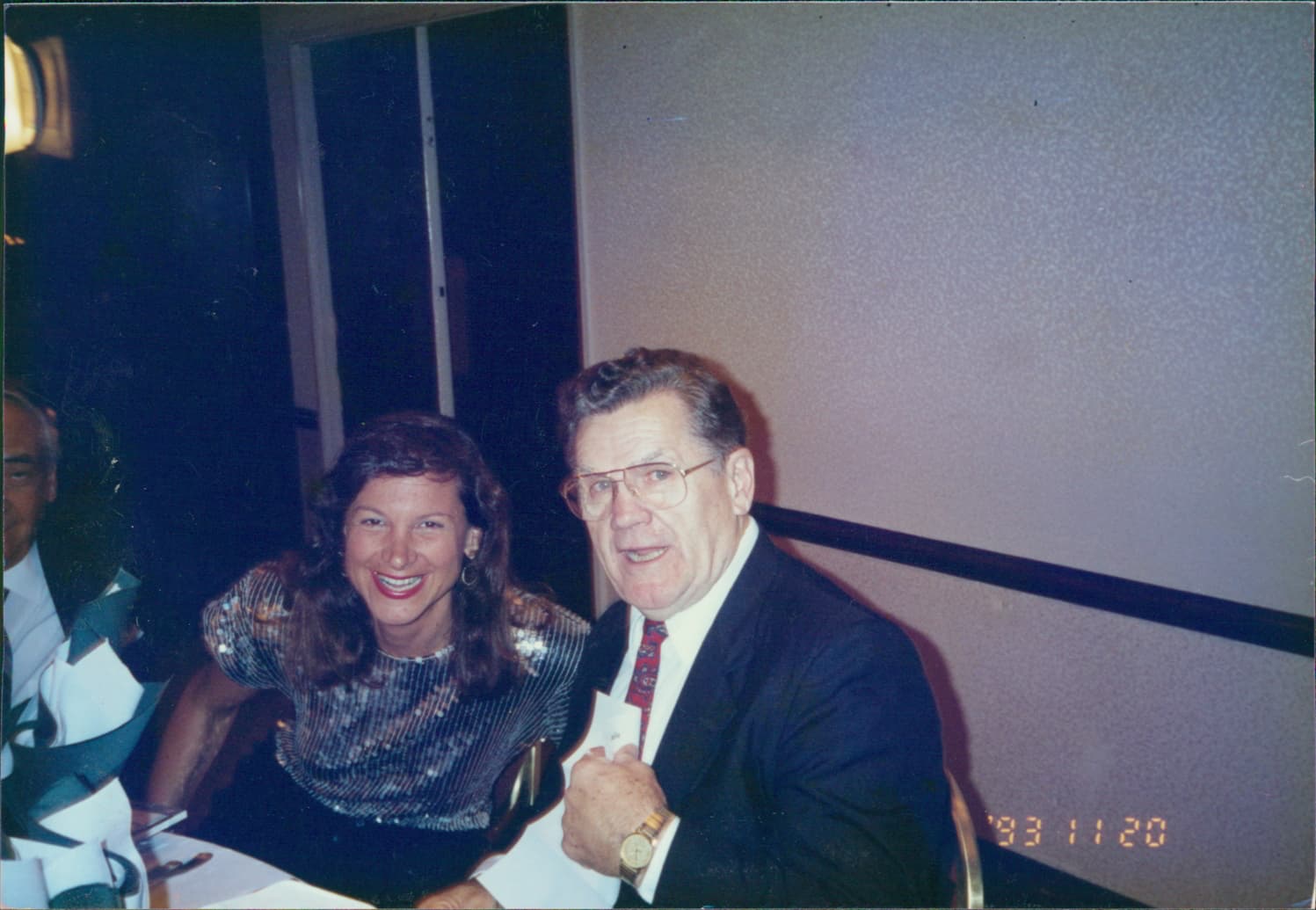 Connie with Walt Michaels