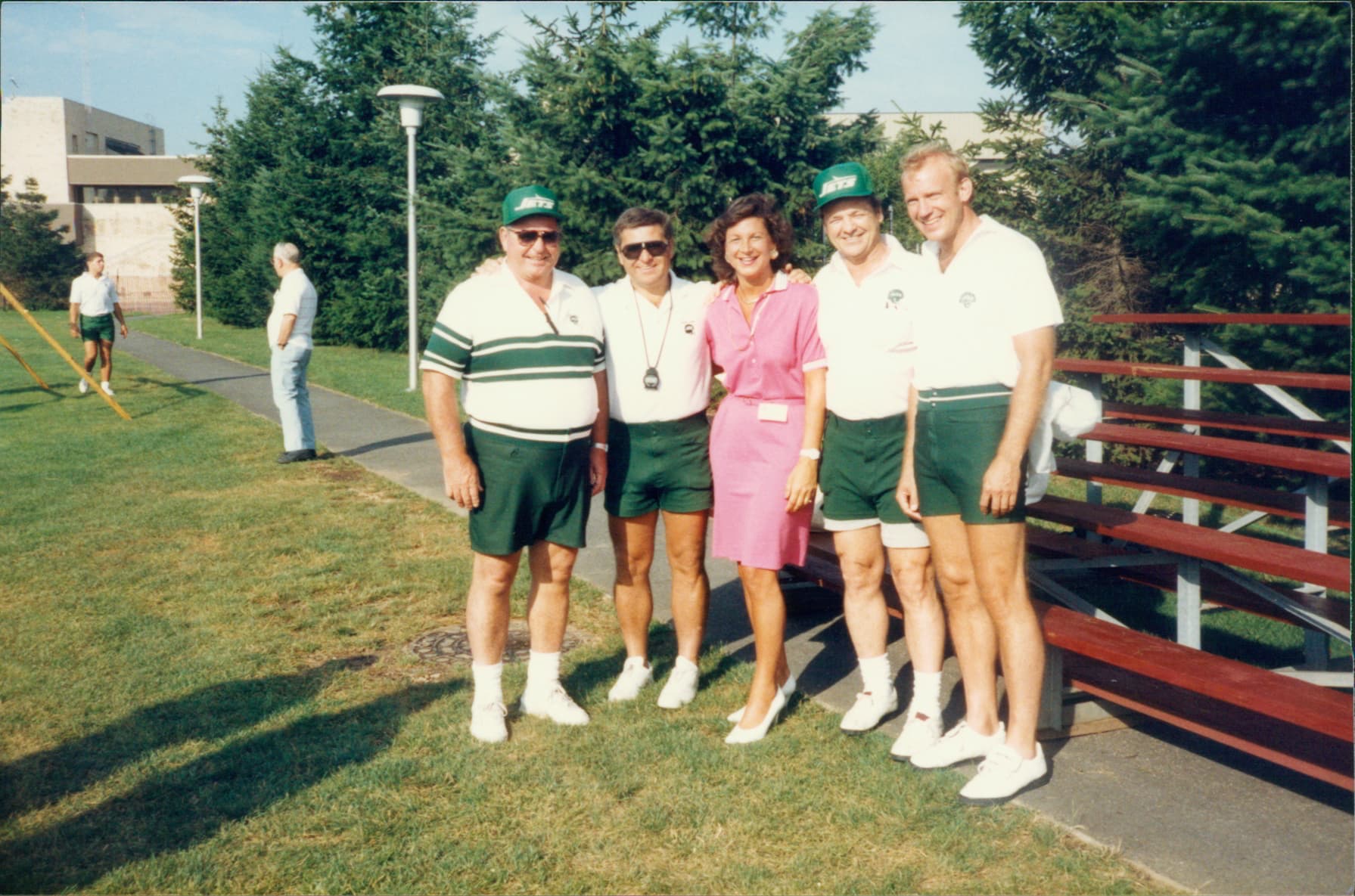Connie with fellow scouts