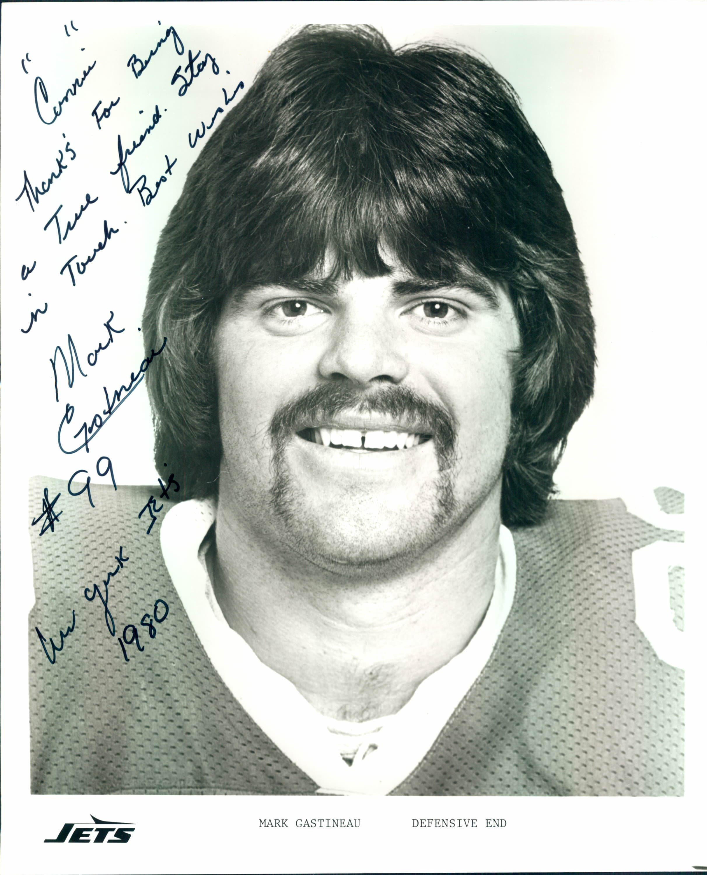 Mark Gastineau letter